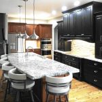 granite countertops in kitchen