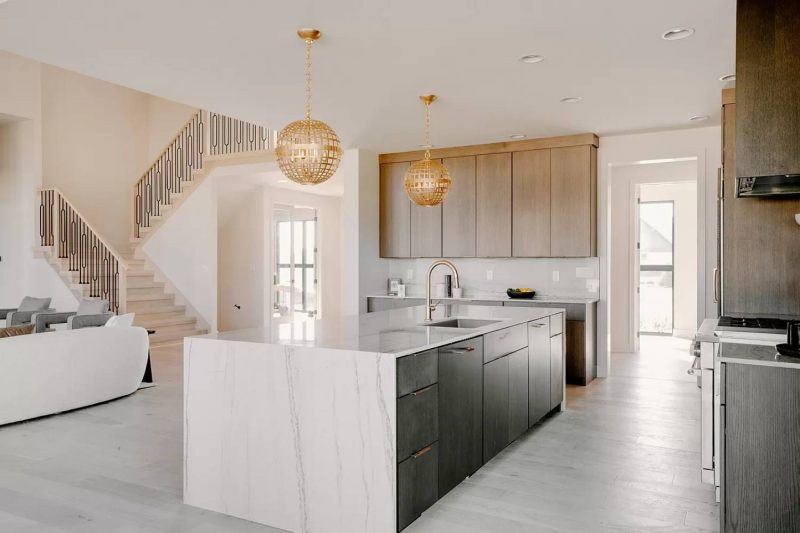 Marble kitchen countertops Indianapolis | Peak Stone Company