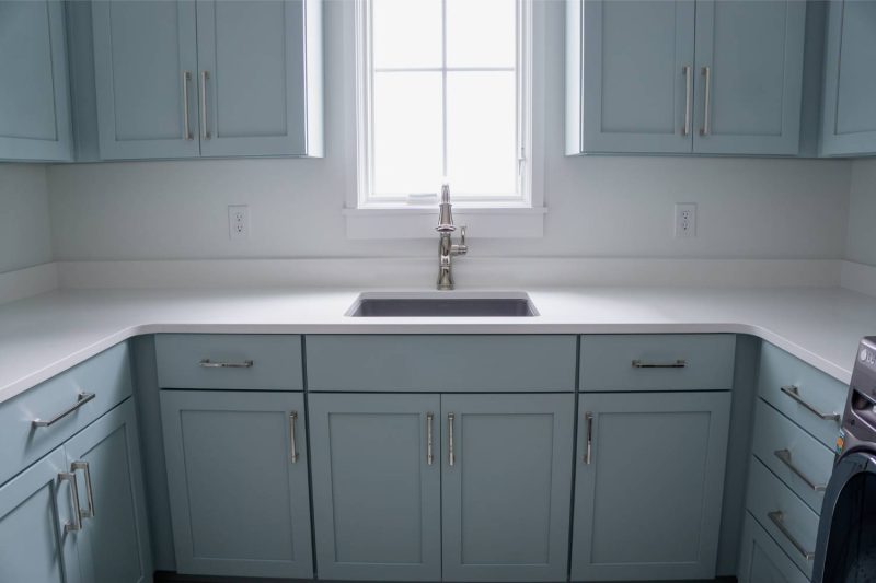 White quartz kitchen countertops Indianapolis | Peak Stone Company